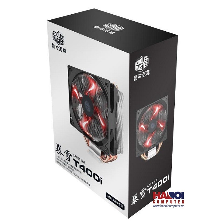 [Mã 159ELSALE hoàn 7% đơn 300K] Tản nhiệt CPU Cooler Master T400i