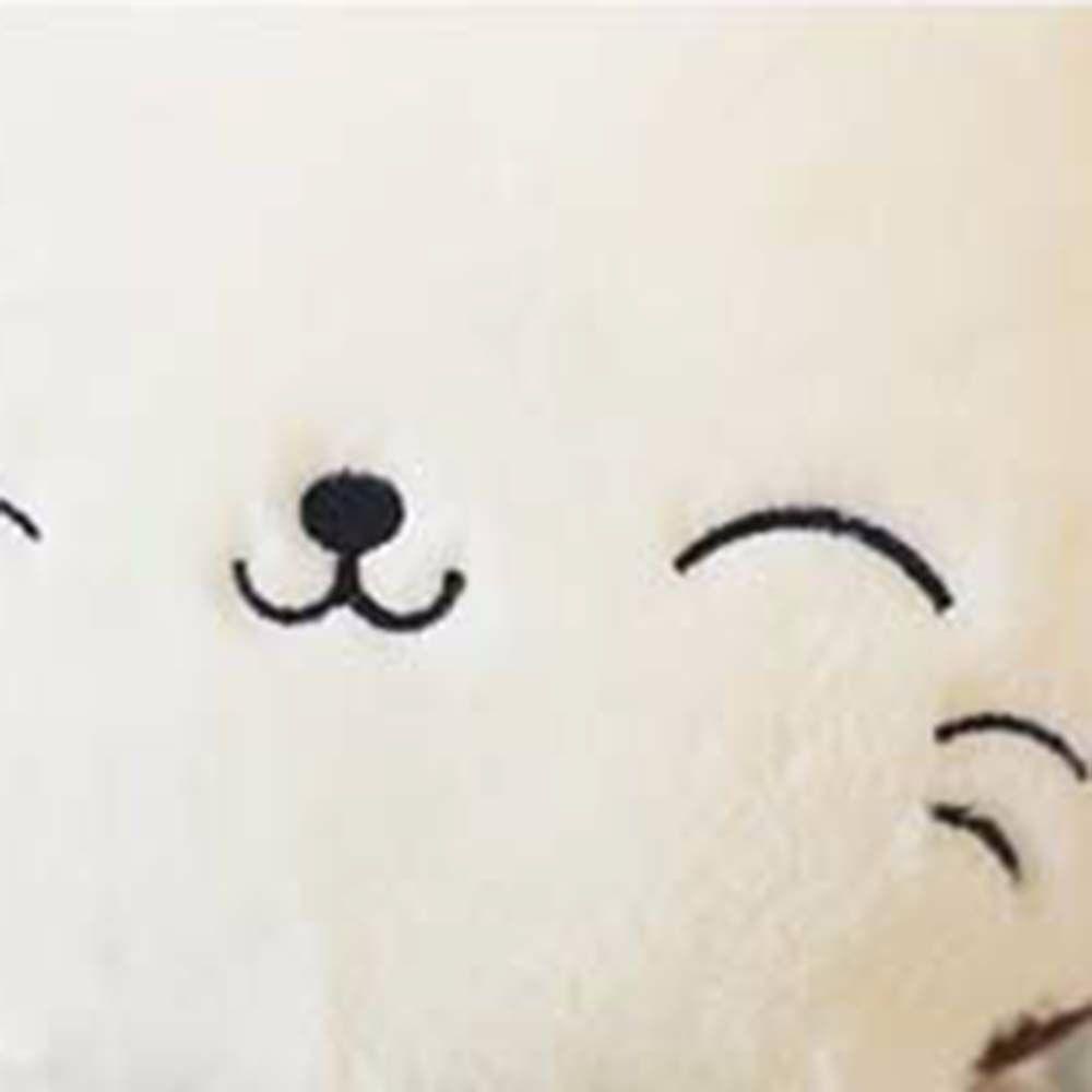 ANEMONE Mèo Nhồi Bông Mềm Đính Nơ Dễ Thương Trang Trí Ghế Sofa