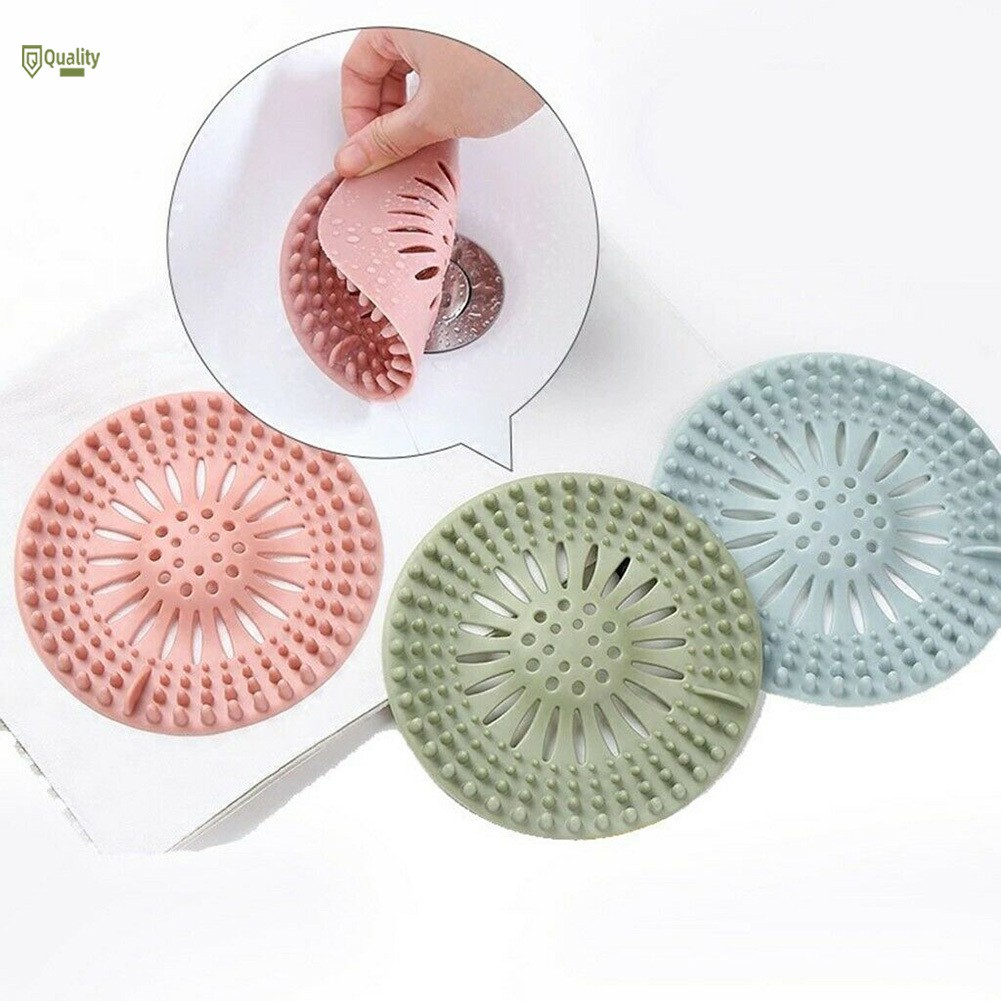 VN❤ Bathroom Drain Hair Catcher Stopper Plug Sink Strainer Filter Bath Shower Covers