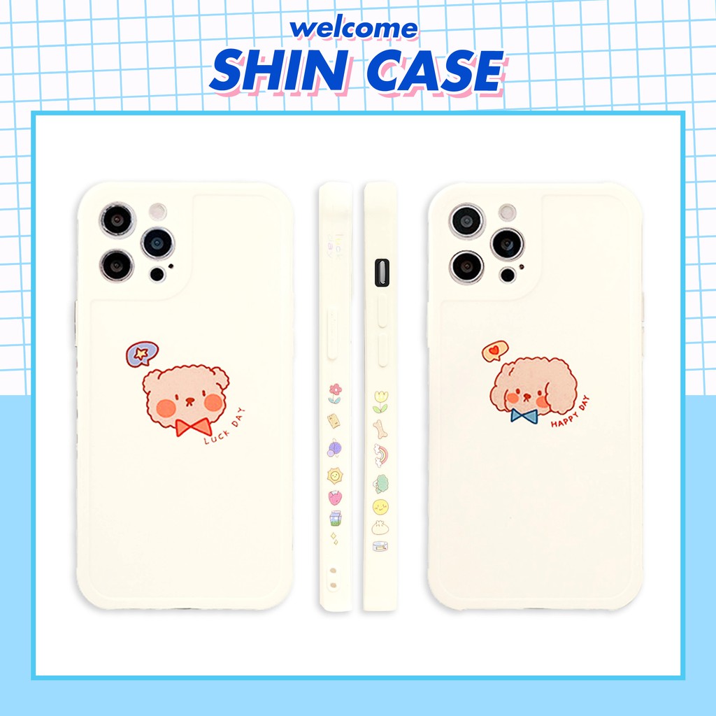 Ốp lưng iphone Luck Day cạnh vuông in hình viền 5/5s/6/6plus/6s/6splus/7/7plus/8/8plus/x/xr/xs/11/12/pro/max/plus/promax | BigBuy360 - bigbuy360.vn