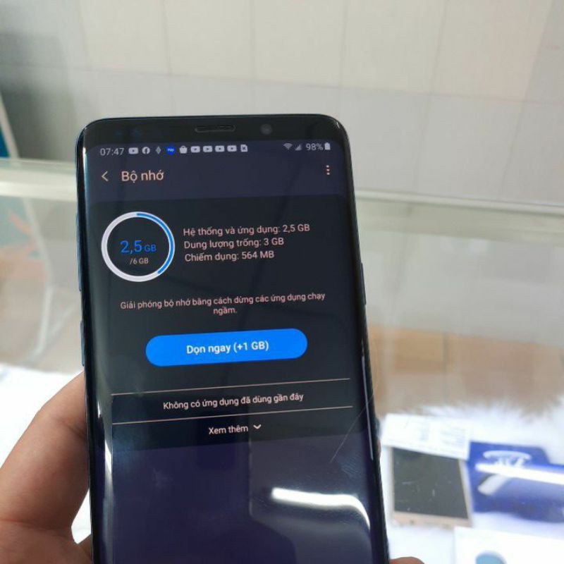 điện thoại samsung galaxy s9 + bản hàn 1sim