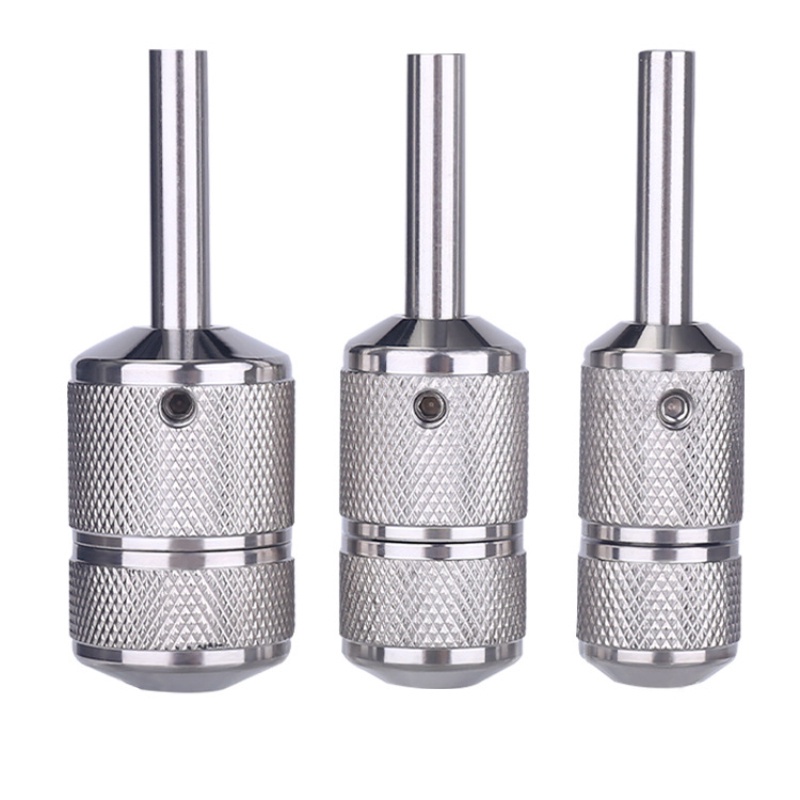 Tay Cầm Máy Xăm Bằng Thép Không Gỉ 22MM / 25MM / 30MM