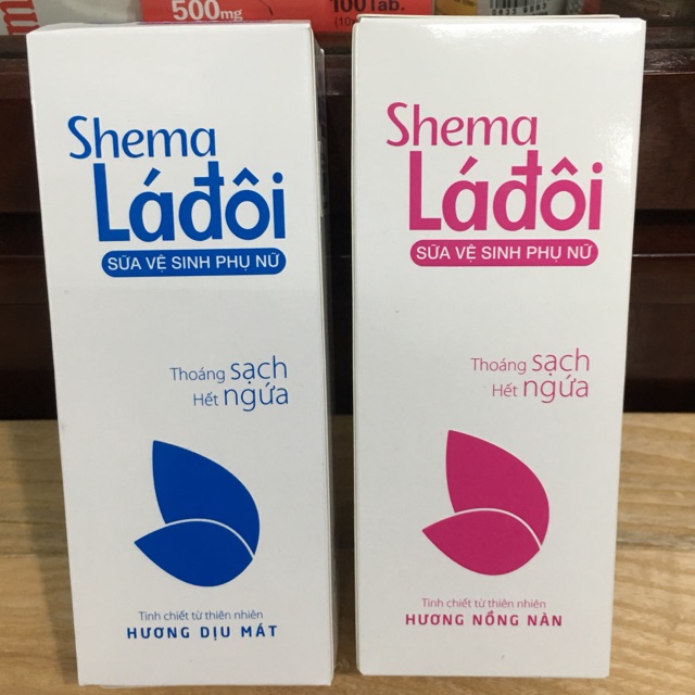 Sữa Vệ Sinh Phụ Nữ Shema Lá Đôi 100Ml