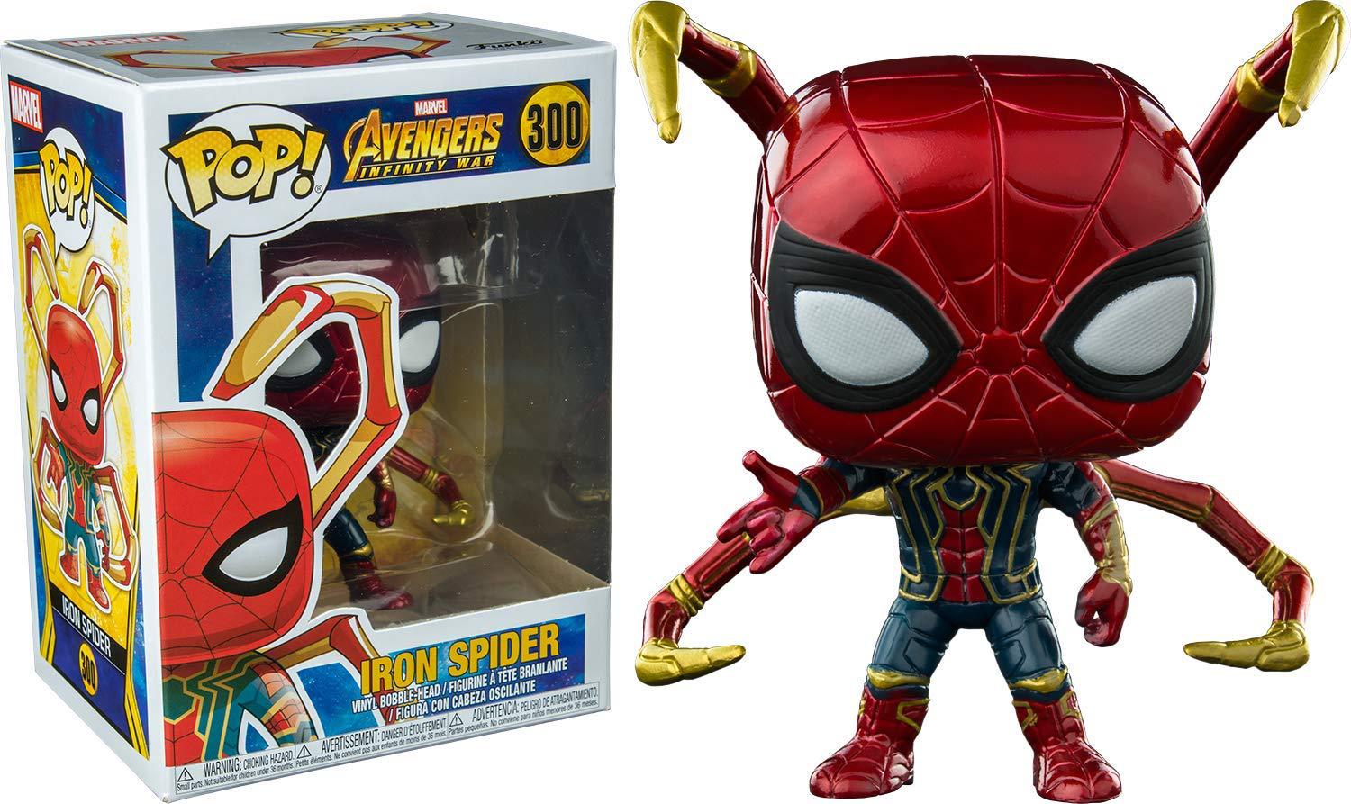 FUNKO POP MARVEL Mô Hình Đồ Chơi Nhân Vật Iron Man Spider-Man Trong Phim Avengers 4