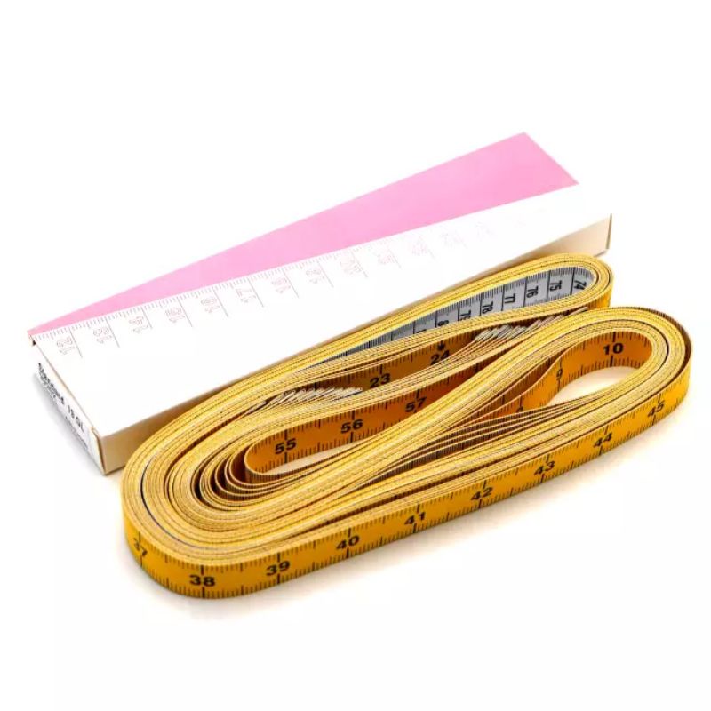Thước dây Đức 2 MÀU, 2 mặt INCH và CM dài 150cm dùng đo cắt may (LOẠI TỐT)