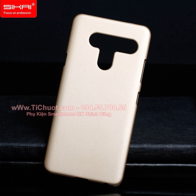 Ốp Lưng LG V40 ThinQ nhựa cứng phủ nhung mịn