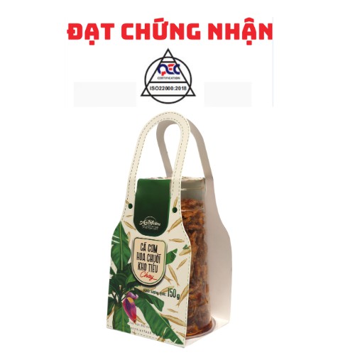 [CHẤT LƯỢNG] Cá Cơm Hoa Chuối Kho Tiêu Chay An Nhiên, Thịt Chay, Thực Phẩm Chay Dinh Dưỡng, Thuần Chay Healthy, Ăn Chay