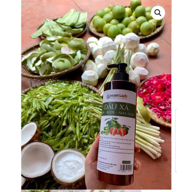 Dầu xả Dừa Bưởi Nha Đam greenlab | BigBuy360 - bigbuy360.vn