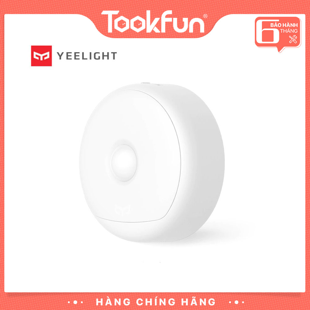 Đèn Ngủ Xiaomi Yeelight Cảm Biến Hồng Ngoại kèm móc treo YLYD01YL- Hàng Chính Hãng