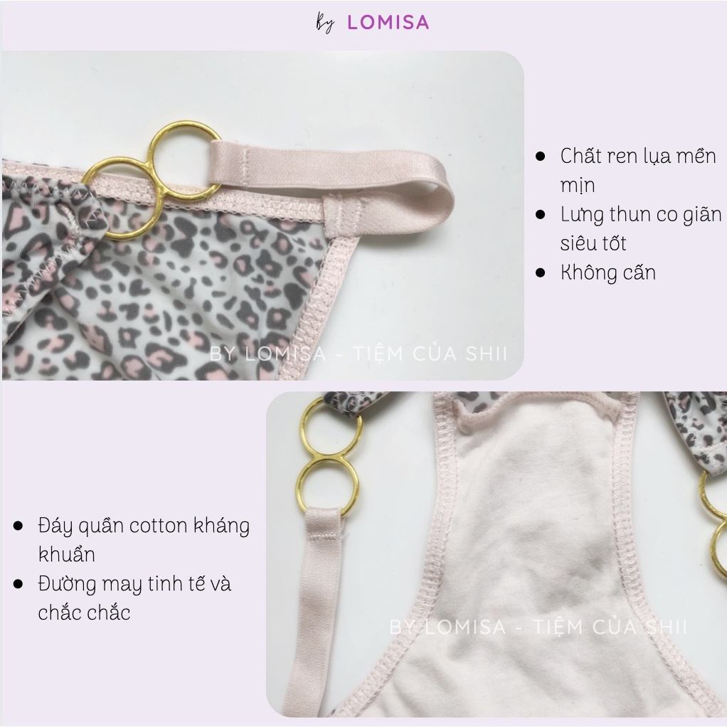 Quần lót nữ sexy lọt khe cao cấp siêu gợi cảm giành cho nữ thoải mái By LOMISA 1005, 1006,1007,1008,1009 | BigBuy360 - bigbuy360.vn