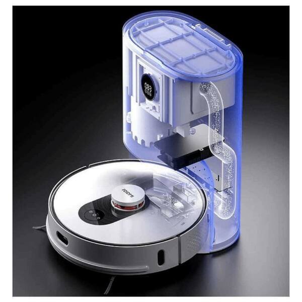 Robot Hút Bụi Lau Nhà XIAOMI ROIDMI EVE PLUS - Tự động đổ rác , lực hút khủng 2700pa