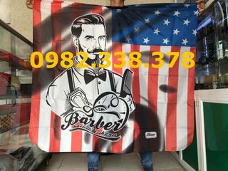 Áo choàng cắt tóc barber