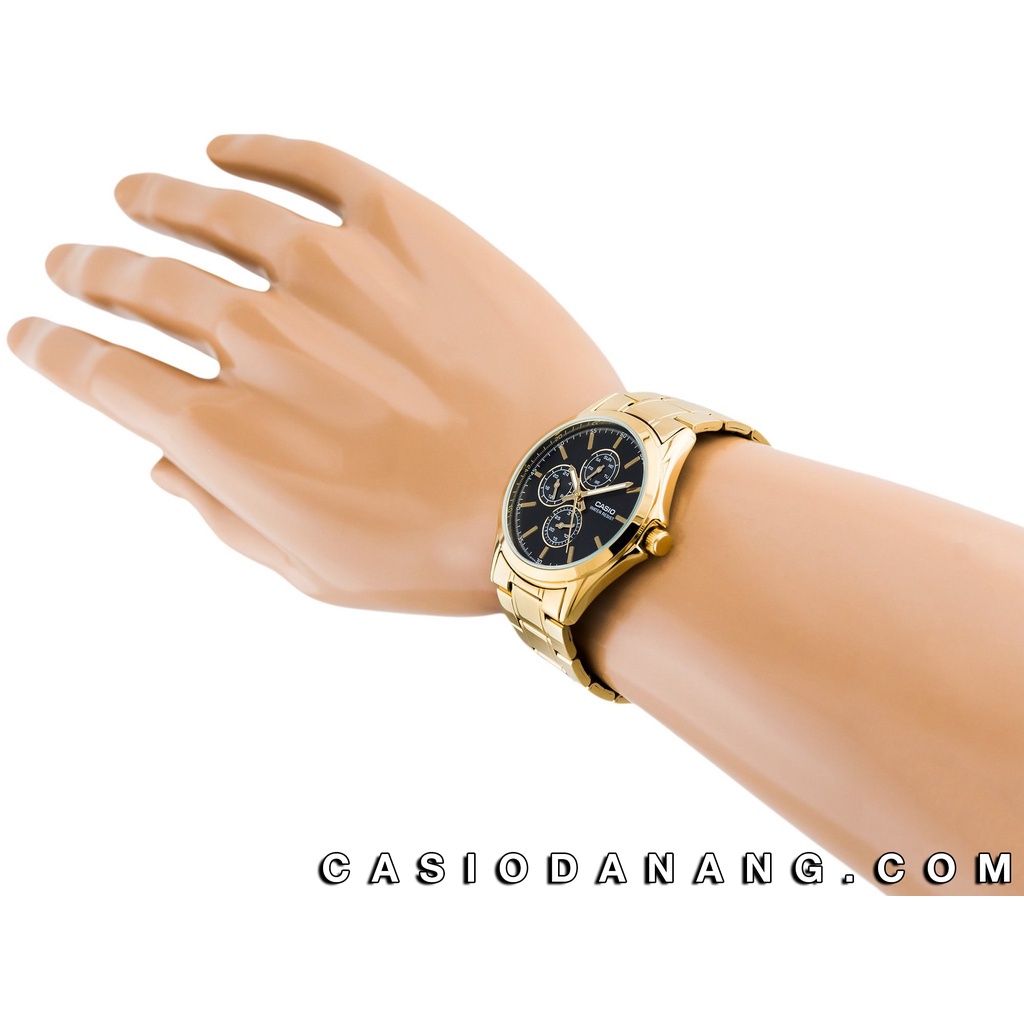 Đồng hồ nam dây kim loại Casio Standard chính hãng Anh Khuê MTP-V302G-1AUDF (39mm)