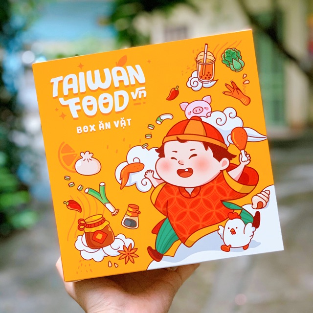 HỘP ĂN VẶT 20 MÓN TAIWAN FOOD VN