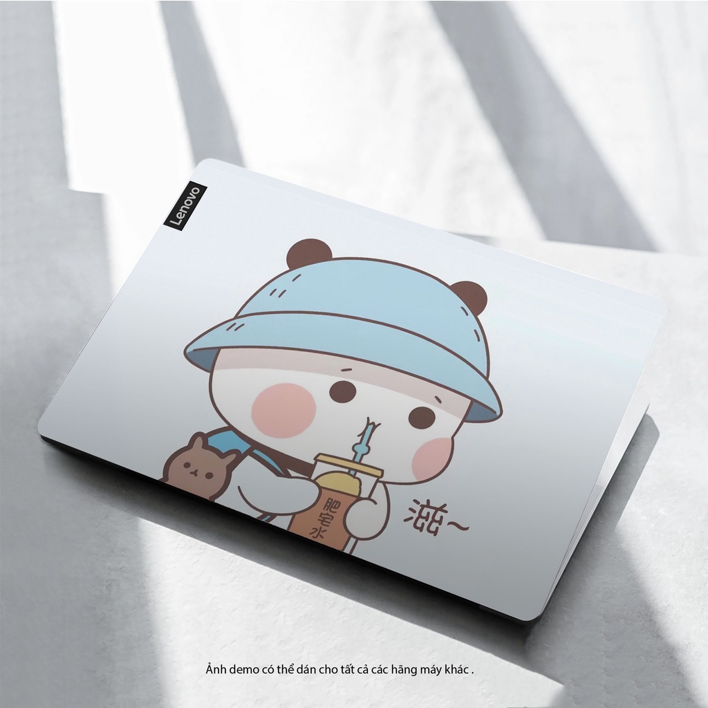 Skin Dán Laptop - Gấu Cute - Dành Cho Tất Cả Các Dòng Laptop