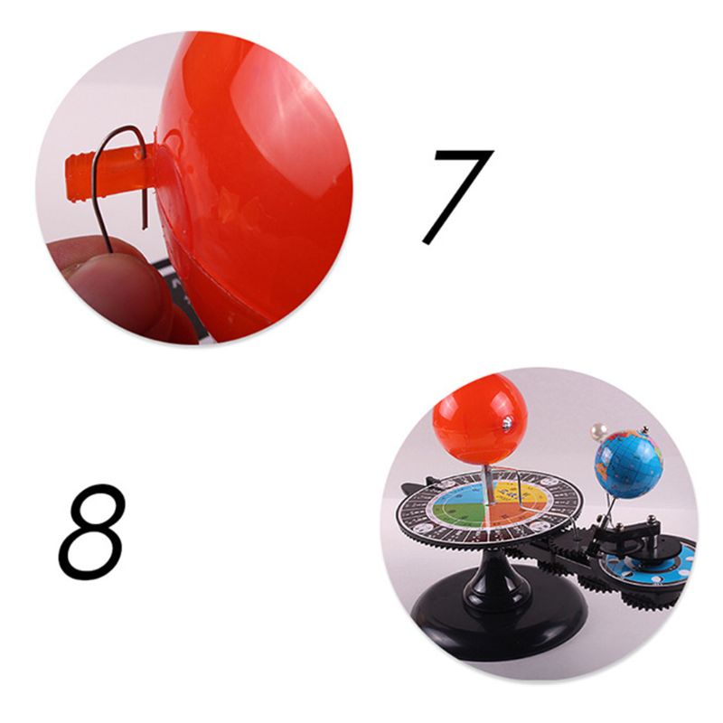 Mô hình hệ mặt trời/ hành tinh/ mặt trăng/ trái đất giáo dục sớm cho bé