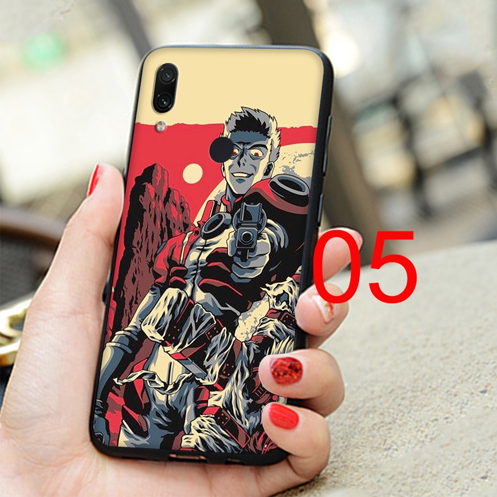 Ốp Điện Thoại Silicon Mềm Hình Trigun Cho Xiaomi Redmi Note 6 7 Pro 6a S2 Go No108