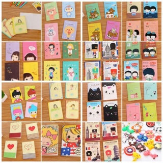 Sổ tay mini nhiều hình dễ thương