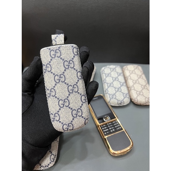 Bao da điện thoại nokia 8800// Bao da có dây rút// Da thật 100%