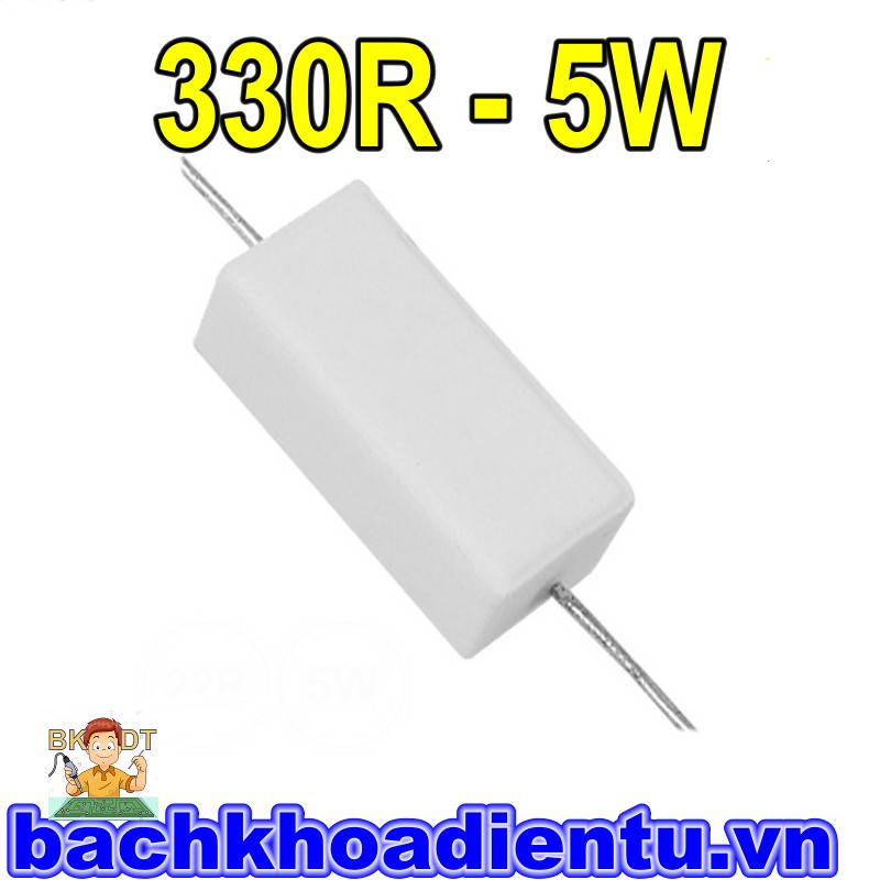 Điện trở 5W 330R chất lượng tốt