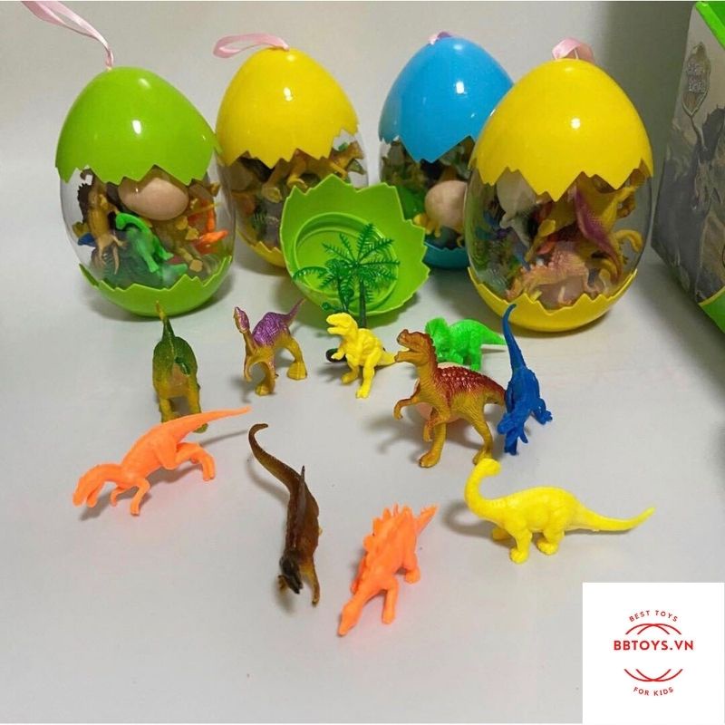 Đồ chơi mô hình quả trứng chứa khủng long (BBTOYS: 33)