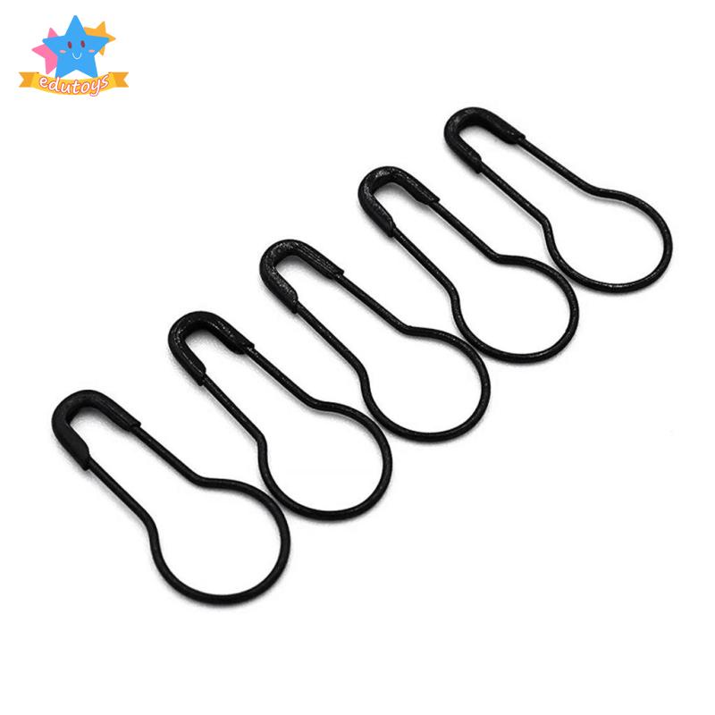 Set 1000 Ghim Cài An Toàn Bằng Kim Loại Dài 22mm Màu Đen