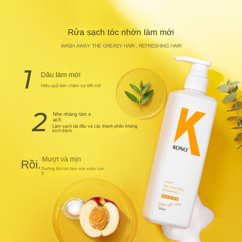 Dầu Gội Kono Có Hương Thơm Tươi Mát Kiềm Dầu Chống Gàu Lâu Trôi Cho Nam Nữ