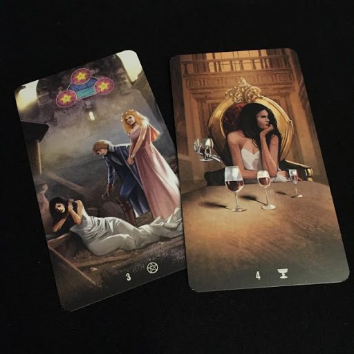 Bài Tarot Of Haunted House Tặng Đá Thanh Tẩy C214