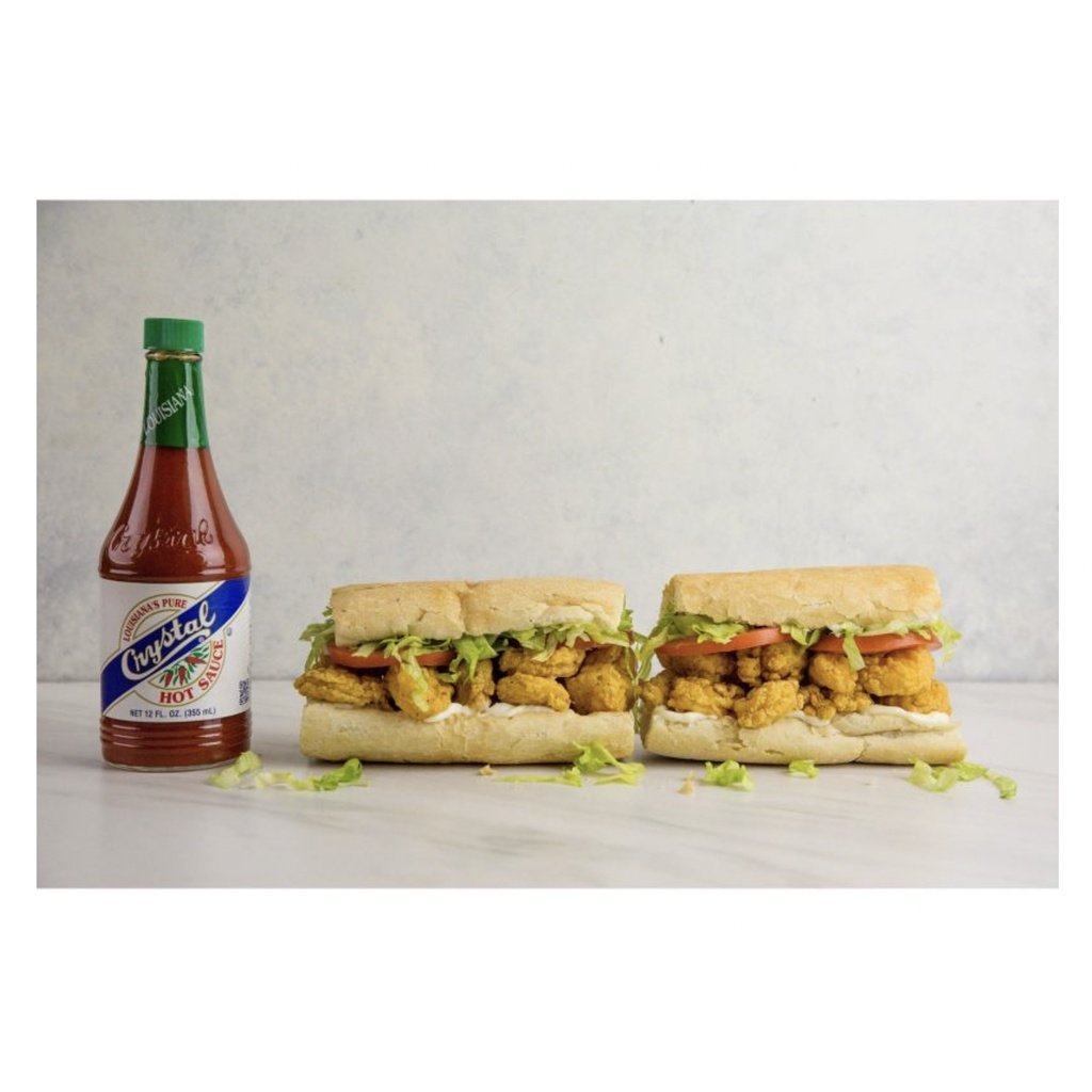 TƯƠNG ỚT SẢN XUẤT TẠI MỸ Louisiana Crystal Pure Hot Sauce, Product of U.S.A, Low Fat - Sodium - Calories, 355ml (12 oz)