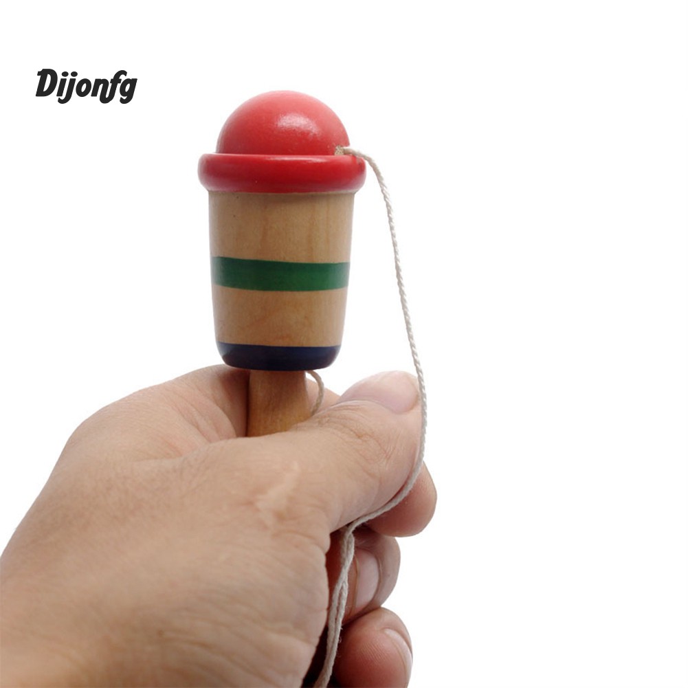 Bộ Đồ Chơi Kendama Bằng Gỗ Phong Cách Truyền Thống Nhật Bản