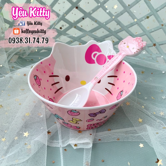 Tô nhựa Hello Kitty Hellokitty