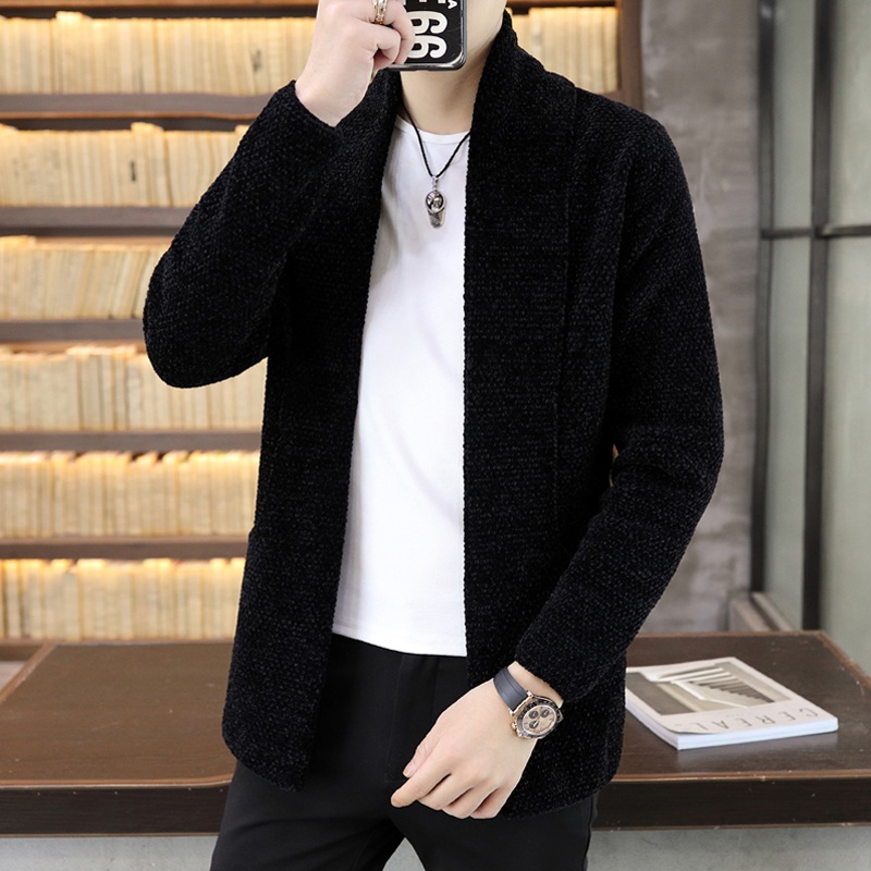 Áo khoác len nam cadigan hàng cao cấp phong cách trẻ trung mặc đi làm, đi chơi, đi tiệc
