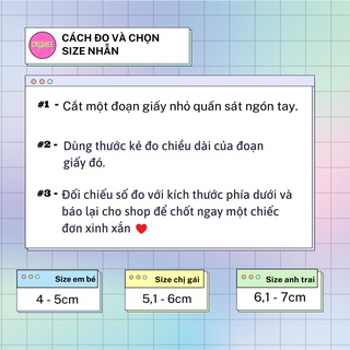 Nhẫn Hạt Cườm Handmade ELY RIN