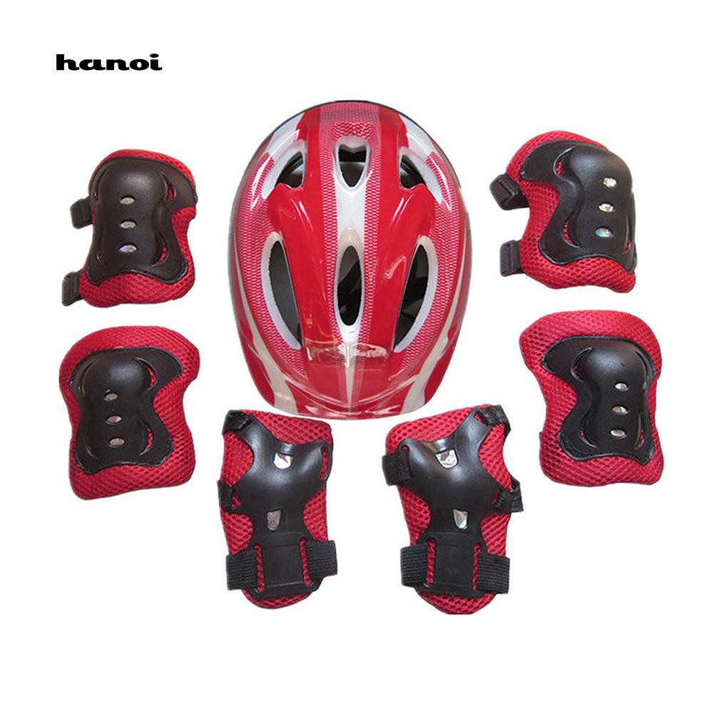 Bộ đồ bảo hộ đầu gối / cổ tay và đầu gối cho bé chạy xe đạp hoặc trượt patin