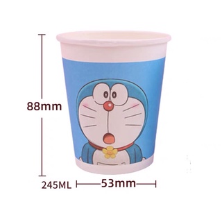 Cốc giấy Doraemon dùng một lần cốc Doraemon