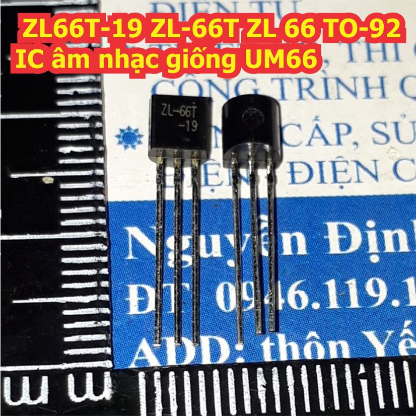 5 con ZL66T-19 ZL-66T ZL 66 TO-92 IC âm nhạc giống UM66 kde7905
