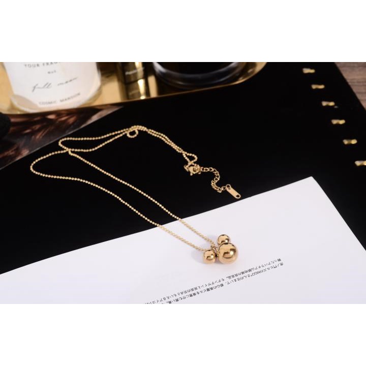 [FreeShip] Dây chuyền nữ titan Mickey X8-203a - CAM KẾT KHÔNG BAY MÀU