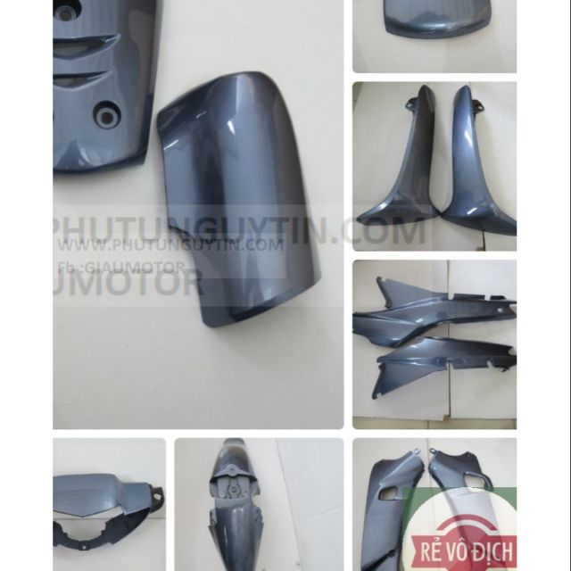 Full bộ dàn áo Wave 110 Thái màu môn chính hãng Honda