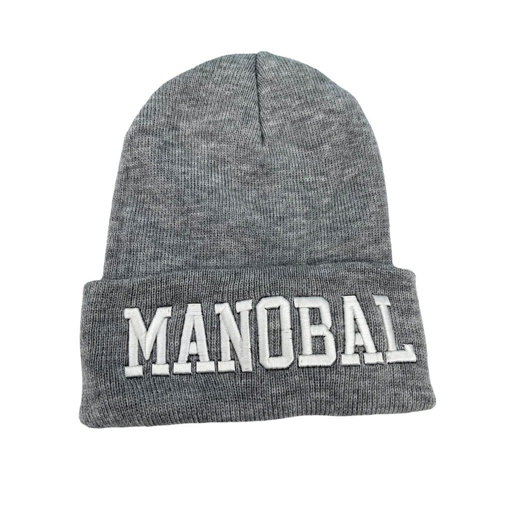 Mũ Len Beanie Cặp Đôi Màu Xám In Chữ Jisoo LISA Kpop