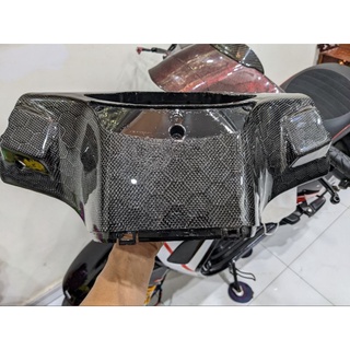 Bộ nhựa đầu xe Vespa Sprint Carbon (nhựa đầu Sprint)