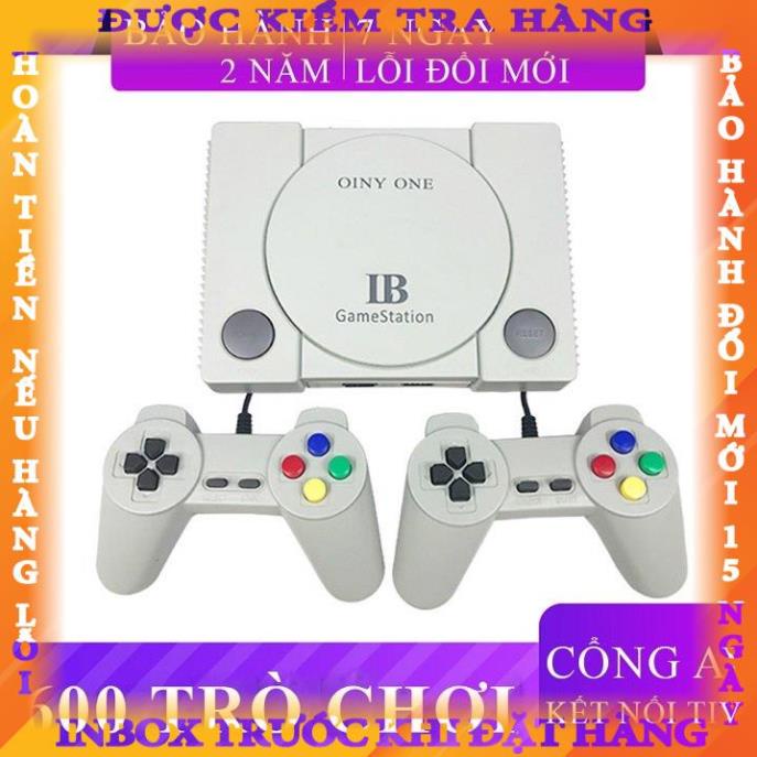 Chơi Game trên Mọi TV Thông Dụng Với Bộ Máy Chơi Game Sẵn 600 2 Tay Cầm Dây Dài Hình Ảnh Nét Căng HD huynhtruc