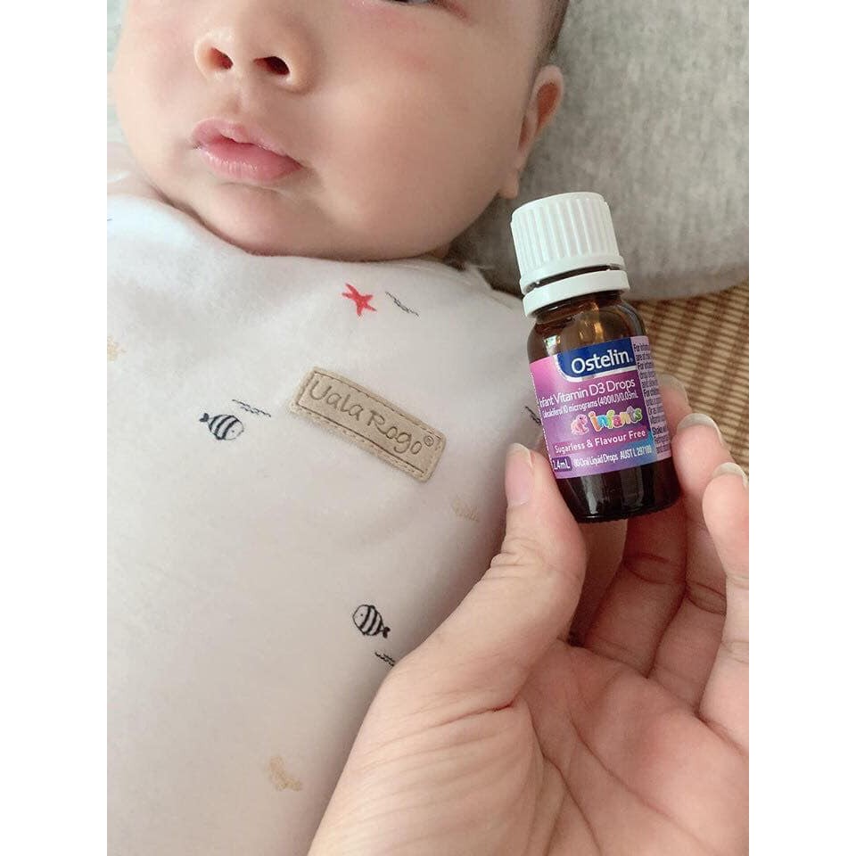 Ostelin D Kids 20ml - Vitamin D Ostelin cho trẻ