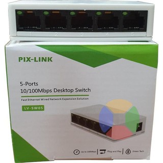 Bộ chia mạng 5 cổng PIXLINK LV-SW05