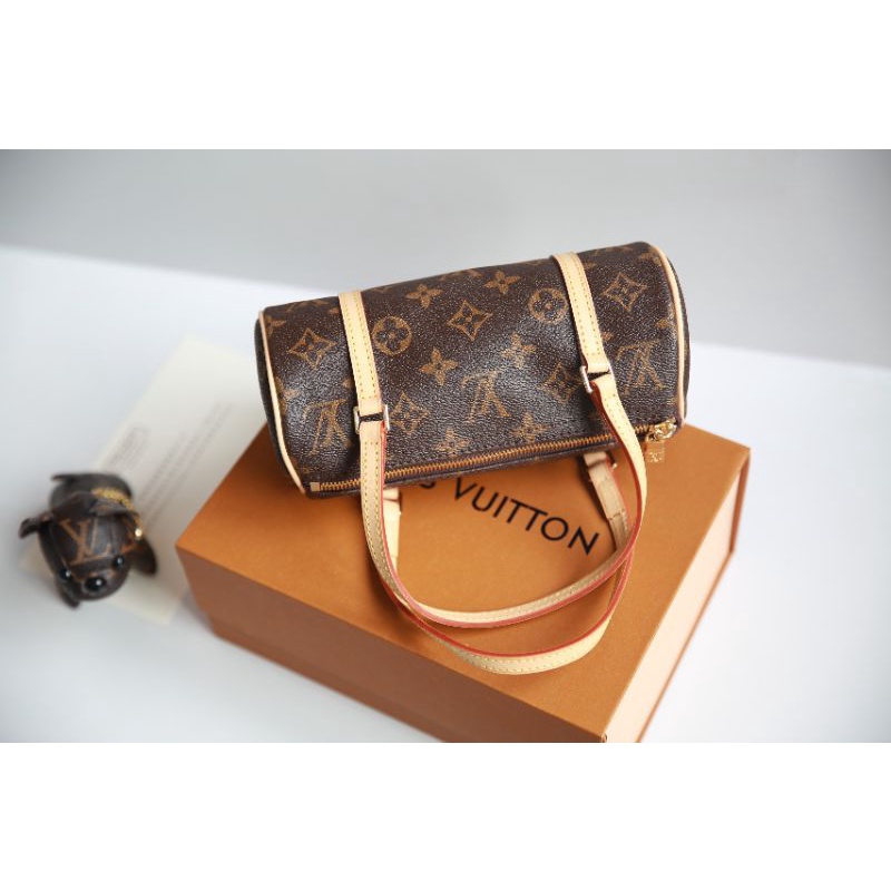 Sale còn 1c (Túi xách nữ LV Papillon sz21cm kèm móc khóa cún..fullbox nam châm xịn sò
