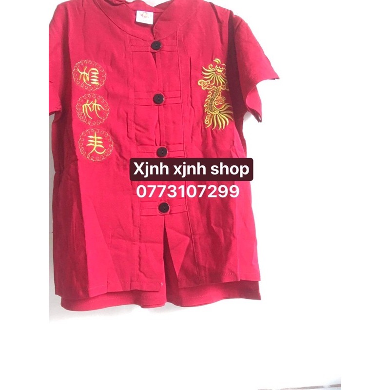 Bộ quần áo tàu trẻ em - ảnh thật