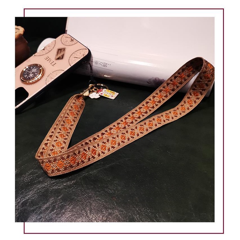 Mobile Ốp Điện Thoại Kèm Dây Đeo Cổ Phong Cách Trung Hoa Cổ Điển Độc Đáo Thời Trang