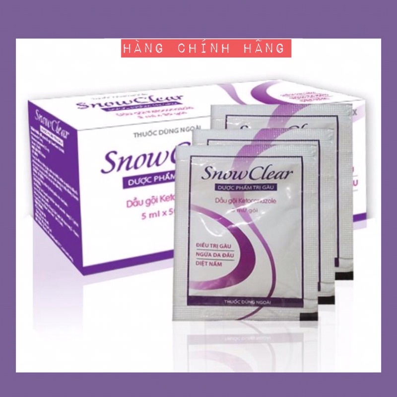 DẦU GỘI DẦU HỘP 50 gói 5ml