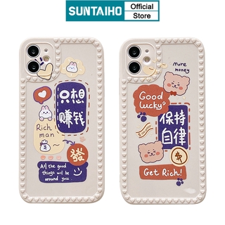 Ốp Điện Thoại SUNTAIHO Khung TPU Mềm Cho iPhone 7/ 7plus/ 8/ 8plus/ xr/ xs/ 11/ 12/ pro/ max/ plus/ promax/ 6/ 6S plus