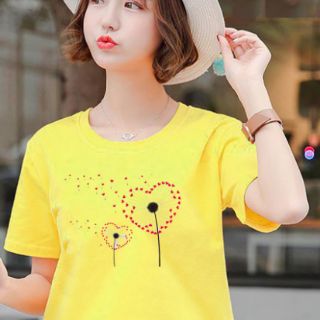 Áo thun in hình bồ công anh