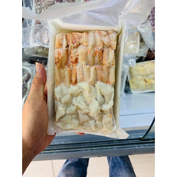 Thịt ghẹ bóc sẵn 500g/túi thơm ngon _ Hải sản Anh Cá